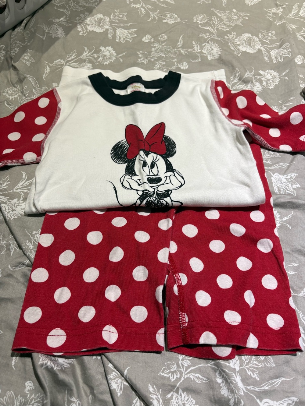 Hanna Andersson Disney Minnie Mouse short pjs 12 150